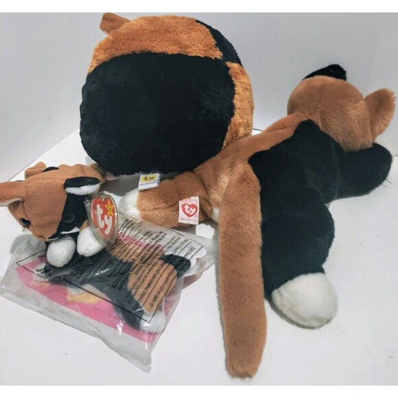 Chip Ty Beanie Ballz, Beanie Buddy, and McDonald's Happy Meal Toy Lot of… - Picture 2 of 2